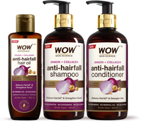 Thumbnail for Wow Skin Science Onion Black Seed Oil Ultimate Hair Care Kit - Distacart