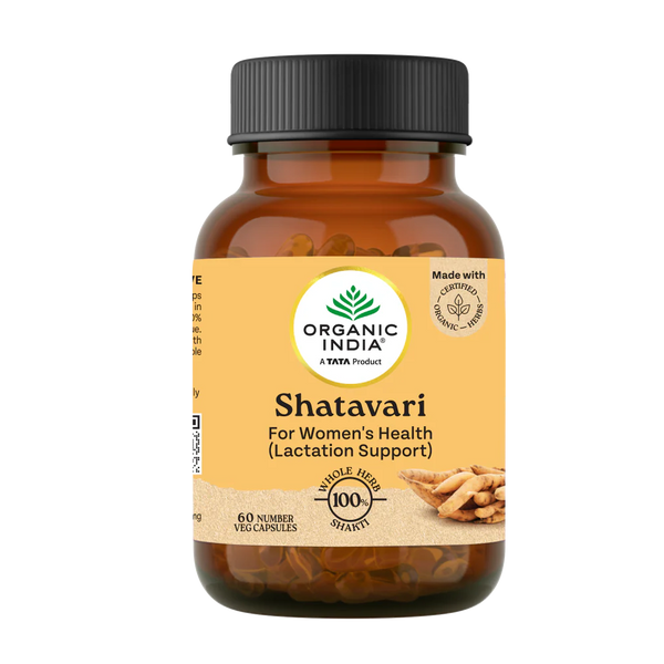 Organic India Shatavari Capsules - Distacart