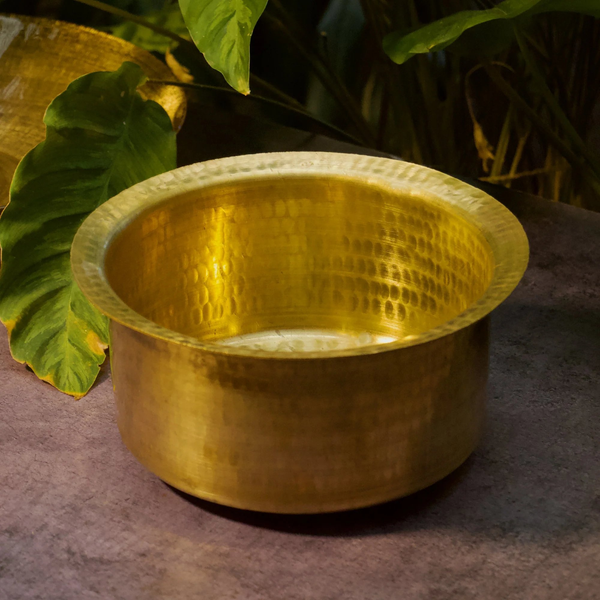 Pure Brass Patila, 1250ml - Distacart