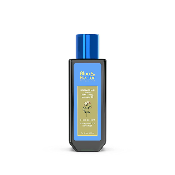 Blue Nectar Balalakshadi Jasmine Bath & Body Massage Oil - Distacart