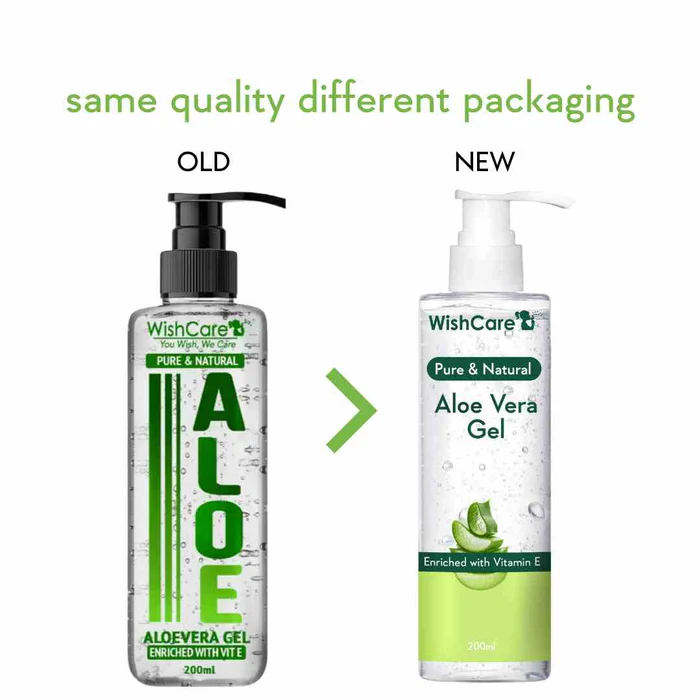 Wishcare Pure & Natural Aloe Vera Gel - Distacart