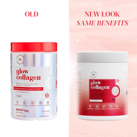 Thumbnail for Wellbeing Nutrition Glow Korean Marine Collagen Peptides-Tropical Bliss Flavor - Distacart