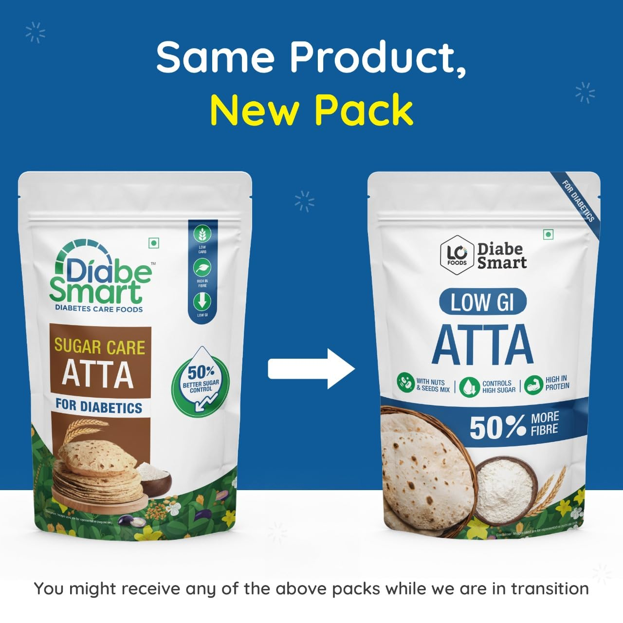 DiabeSmart Sugar Care Plus Atta