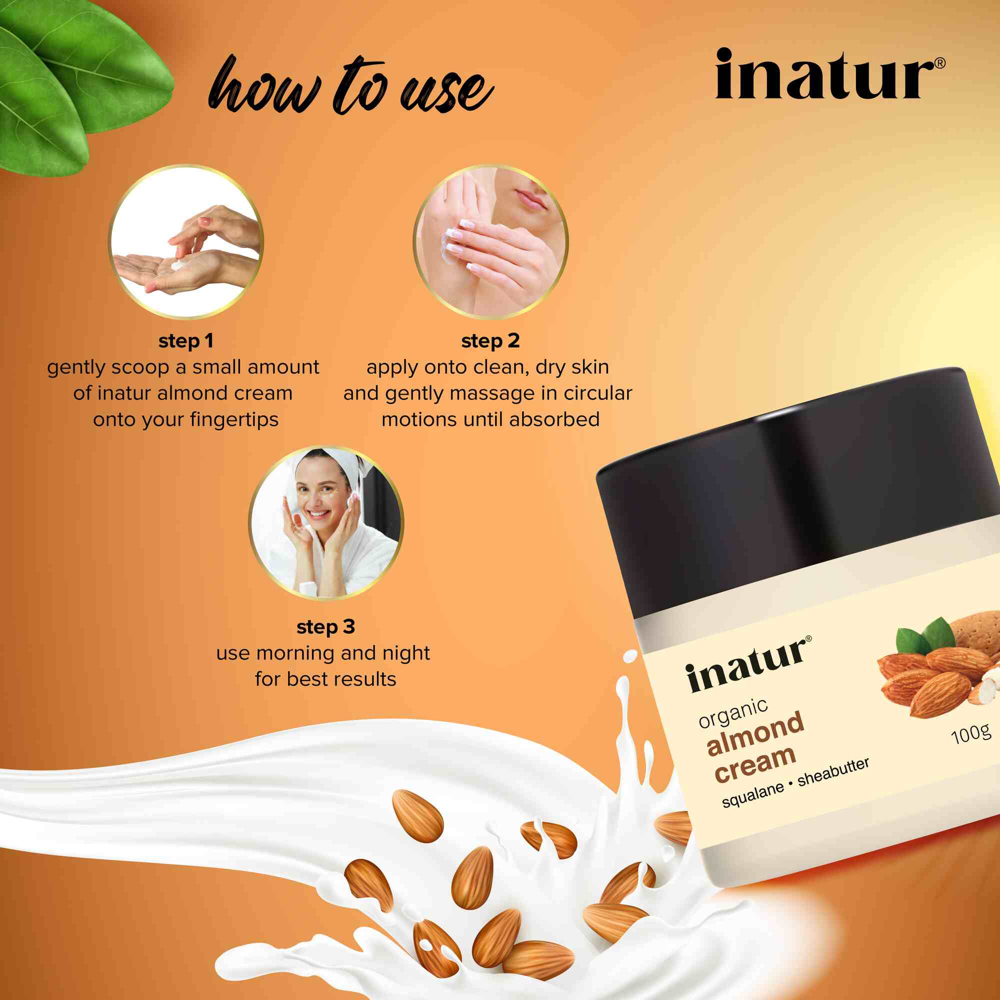 Inatur Almond Cream - Distacart