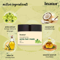 Thumbnail for Inatur Amla Hair Mask Hot Oil Treatment - Distacart