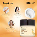 Thumbnail for Inatur Moroccan Argan Oil Hair Cream - Distacart