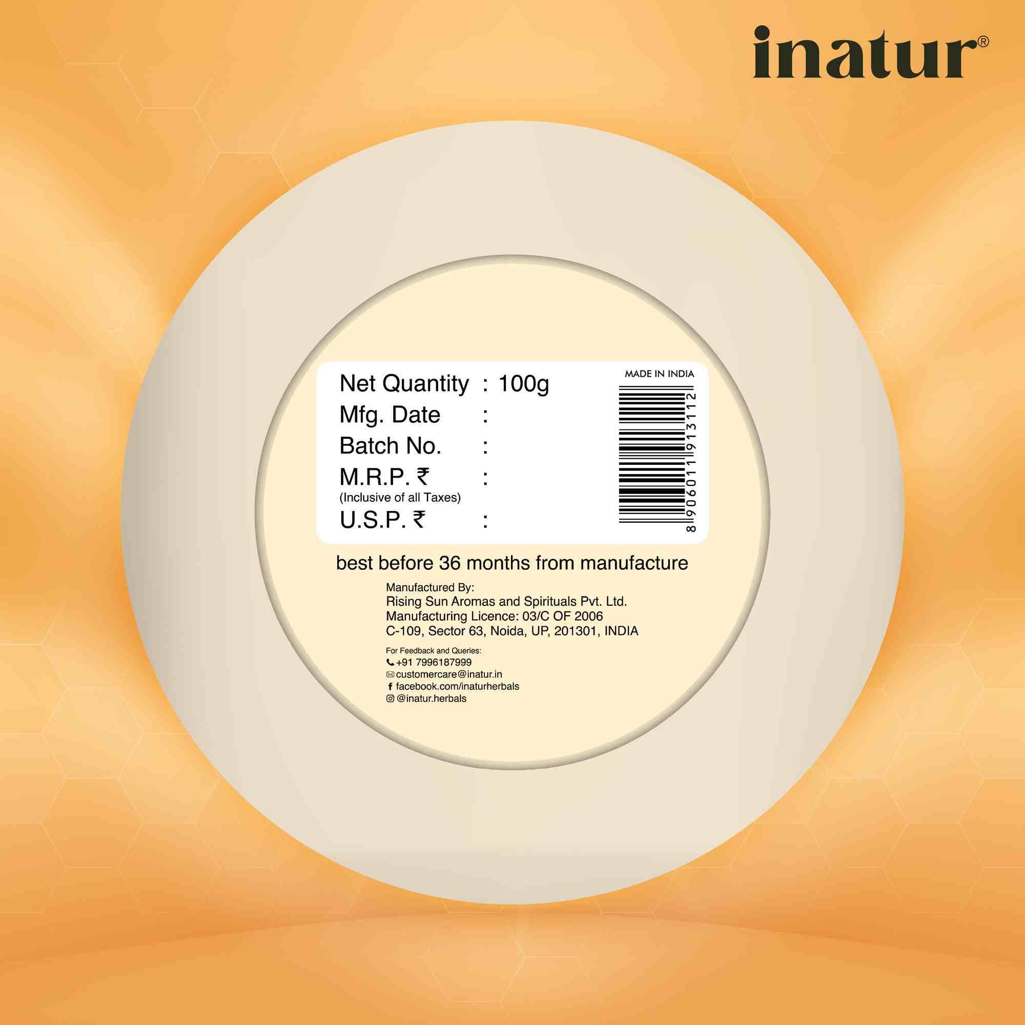 Inatur Moroccan Argan Oil Hair Cream - Distacart