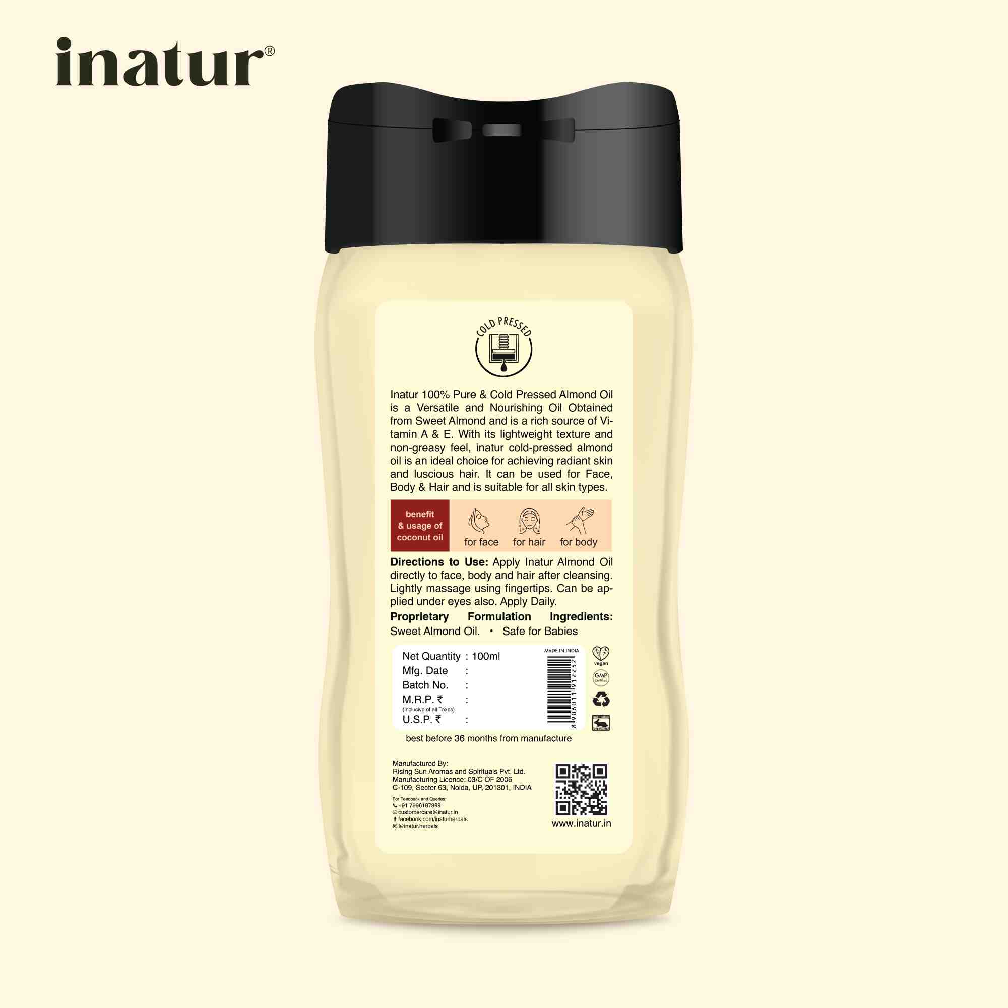 Inatur Almond Oil - Distacart