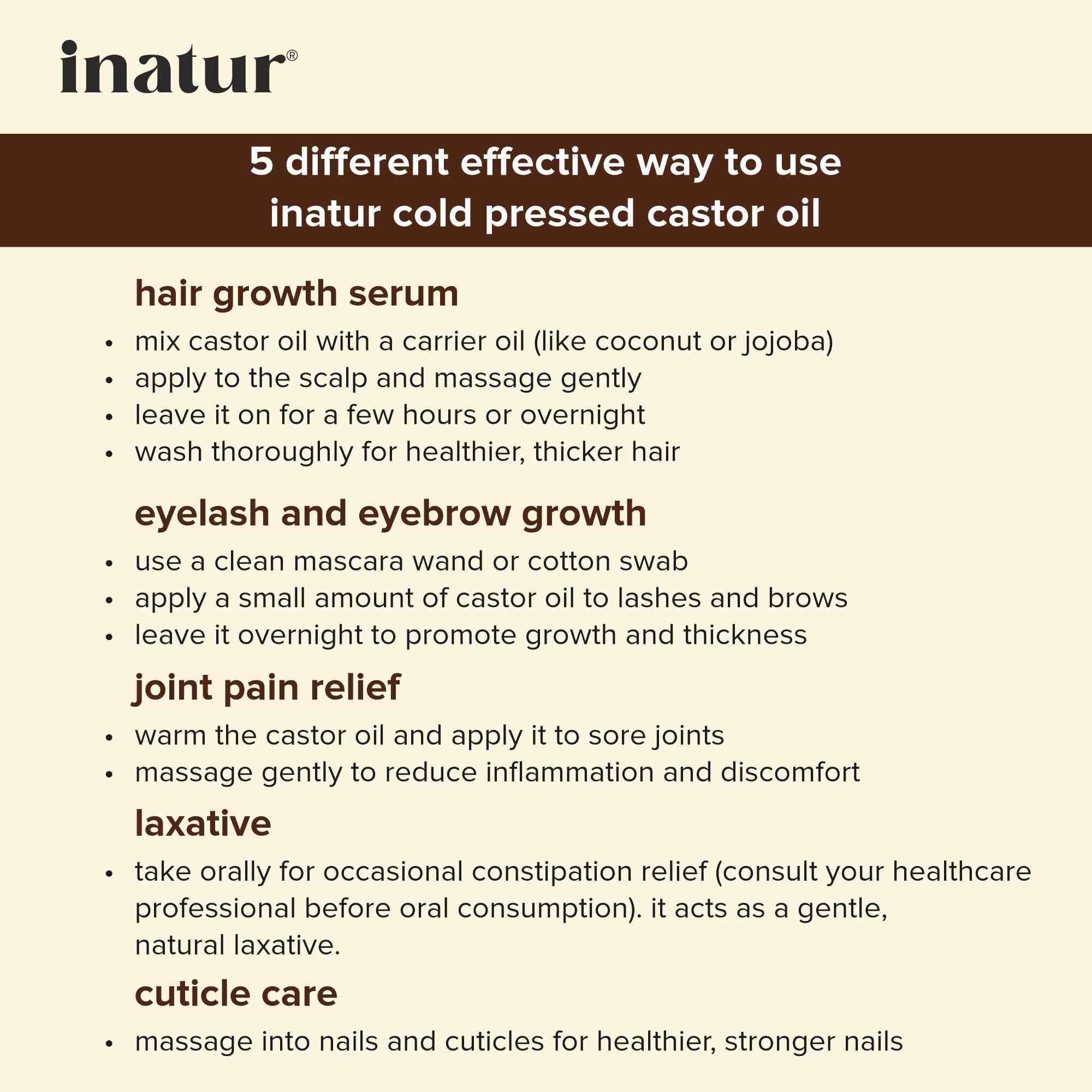 Inatur Castor Oil - Distacart