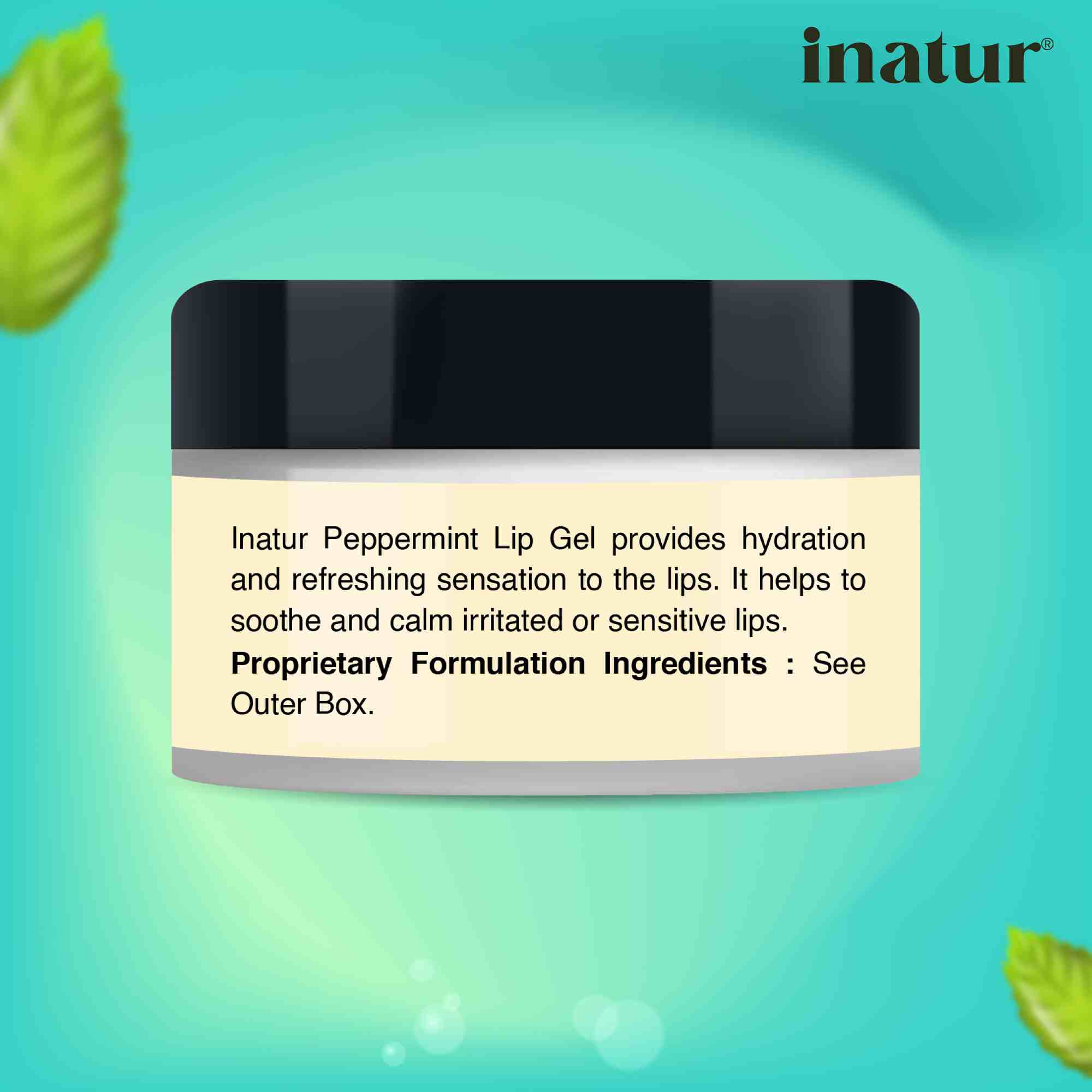 Inatur Peppermint Lip Gel - Distacart