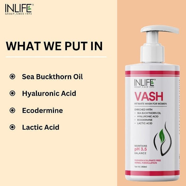 Inlife Vash Vaginal Wash - Distacart