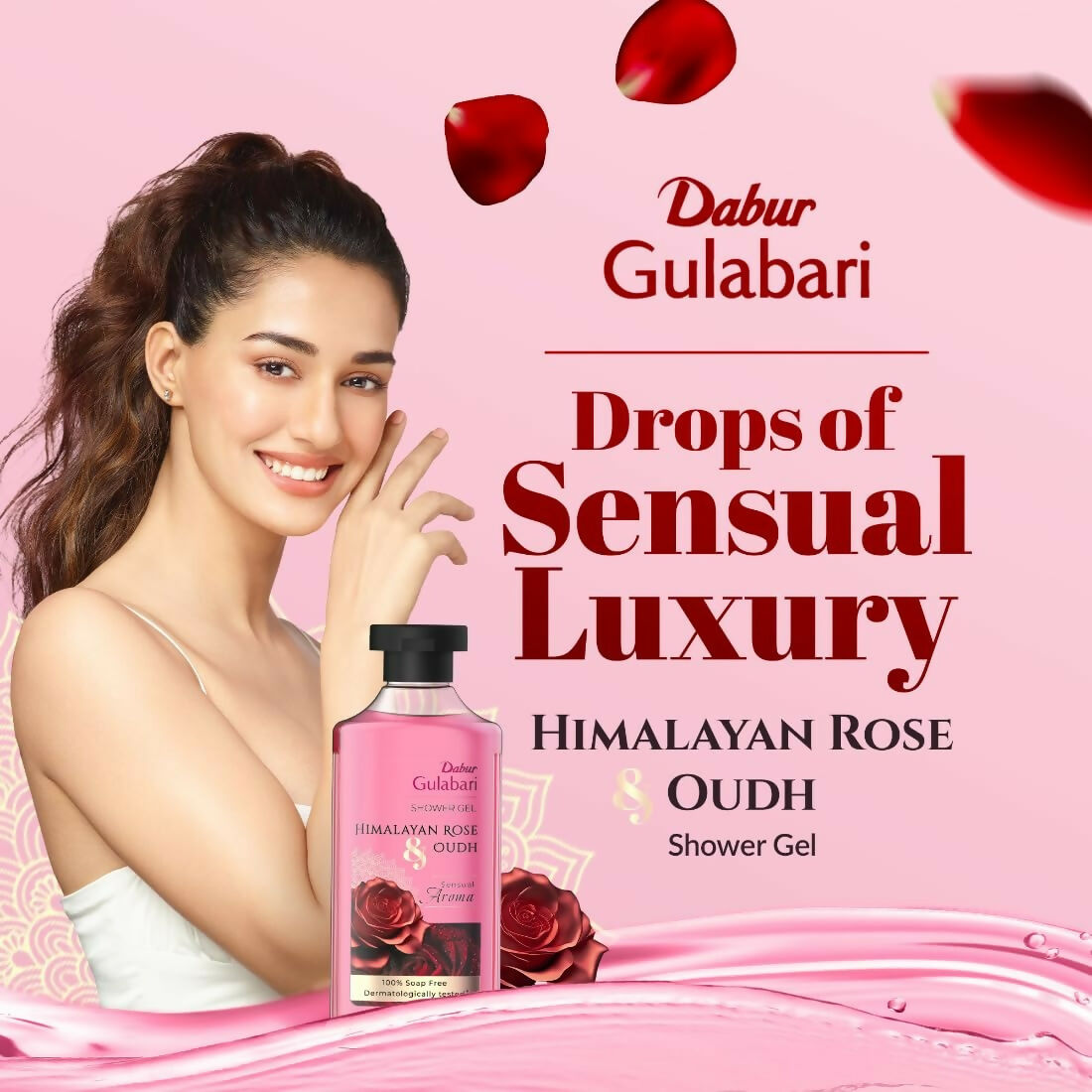 Dabur Gulabari Shower Gel - Distacart