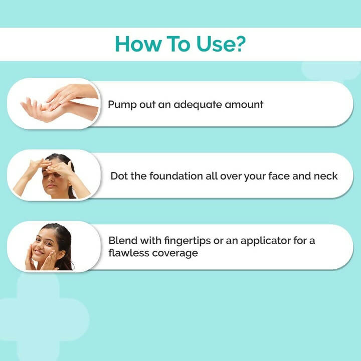 The Derma Co 2% Niacinamide High Coverage Foundation-03 Natural - Distacart