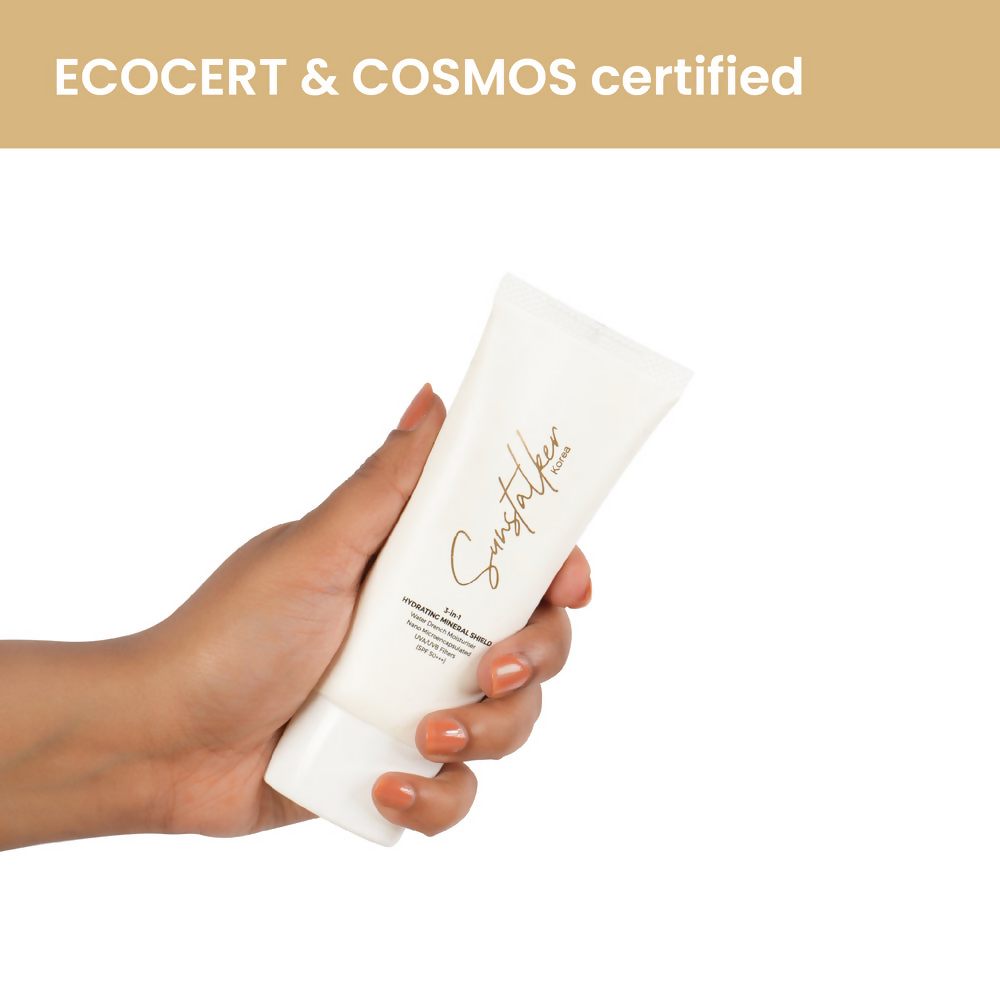Personal Touch Sunstalker Korea 3-1 Water Based Moisturiser Serum With Sunscreen SPF50+++ - Distacart