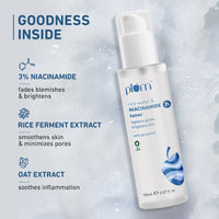 Thumbnail for Plum 3% Niacinamide Alcohol-Free Toner With Rice Water and 10% Niacinamide Brightening Face Serum Combo