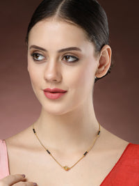 Thumbnail for NVR Women's Gold-Plated Mangalsutra