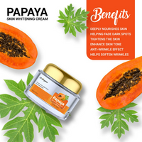 Thumbnail for LA Organo Papaya Cream For Skin Brightening & Whitening - Distacart