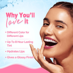 Thumbnail for Aqualogica Plump+ Pouty Li-Ph Gloss - Watermelon Slice - Limited Time Offer - Distacart