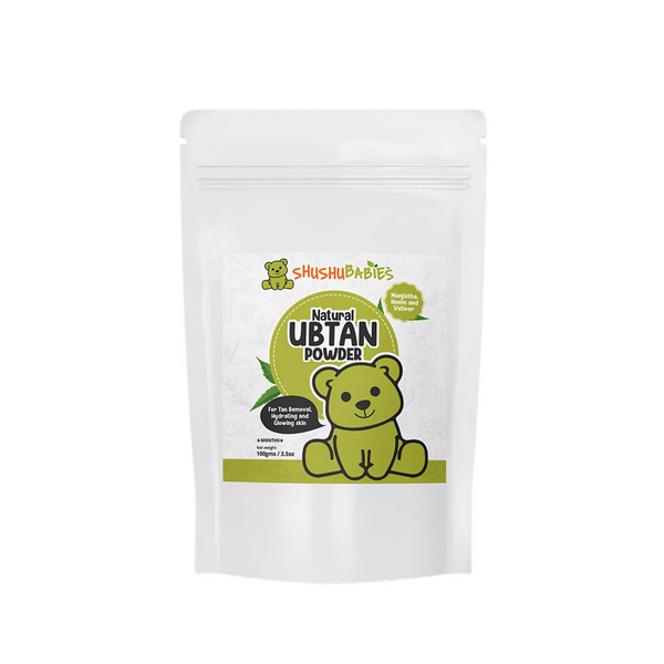 ShuShu Babies Ayurvedic Ubtan Powder (under 0-3 Years Baby) - Distacart