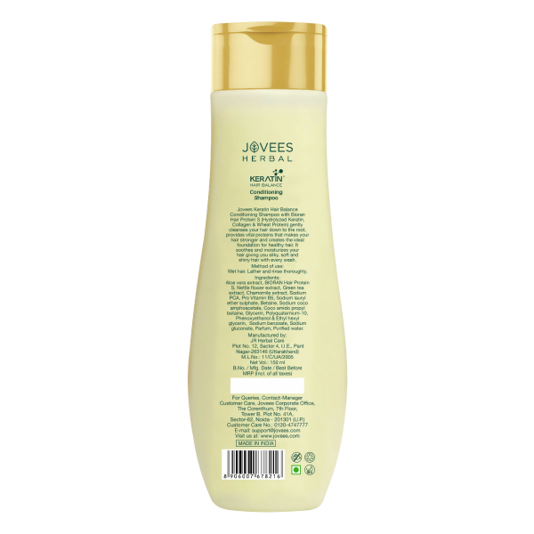 Jovees Keratin Hair Balance Conditioning Shampoo - Distacart