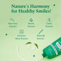 Thumbnail for Perfora Aloe Neem Herbal Toothpaste - Fennel Mint