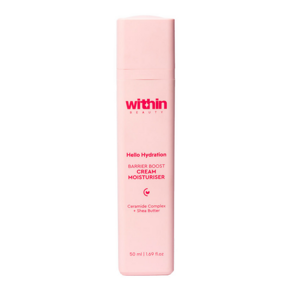 Within Beauty Hello Hydration Barrier Restore Cream Moisturizer
