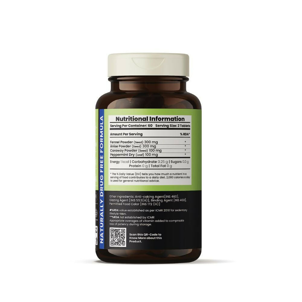 Meadbery Gas Relief Tablets - Distacart