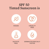 Thumbnail for Foxtale Tinted Sunscreen SPF 50 PA++++ & Primer Shade 2 - Medium, Water Resistant with Dry-Touch Finish, Blurs Out Pores