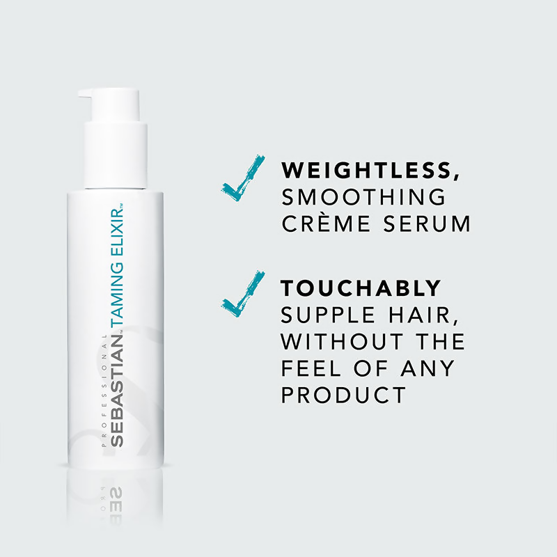 Sebastian Professional Taming Elixir Weightless Smoothing Creme Hair Serum - Distacart