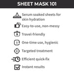 Thumbnail for Nykaa Skin Secrets Exotic Indulgence Black Mud + Aloe Vera Sheet Mask For Purified & Hydrated Skin - Distacart