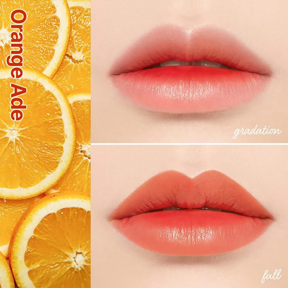 Etude House Dear Darling Water Gel Lip And Cheek Tint Lipstick - 03 Orange Ade - Distacart