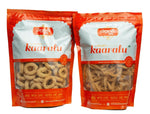 Thumbnail for Vellanki Foods Andhra Snacks Combo - Muruku (500 gm), Chegodi (500 gm) - Distacart