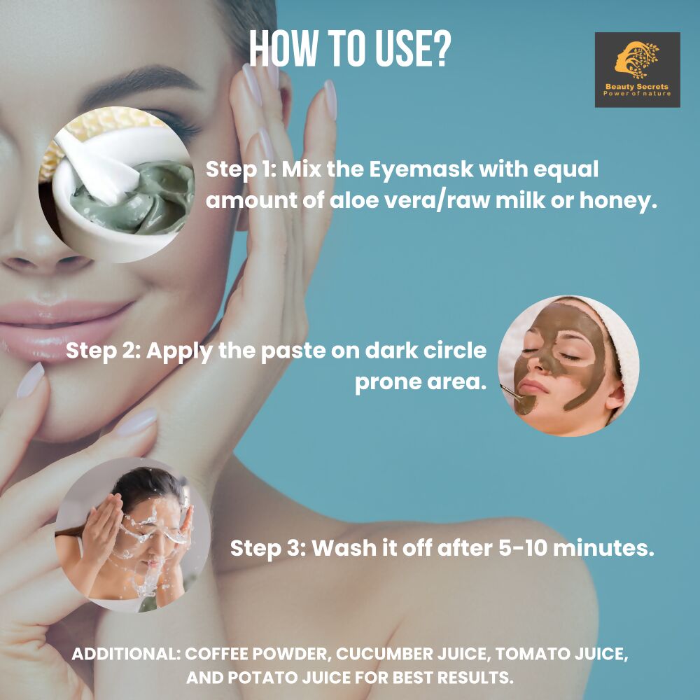 Beauty Secrets Sunayana Anti Dark Circle Face Mask - Distacart