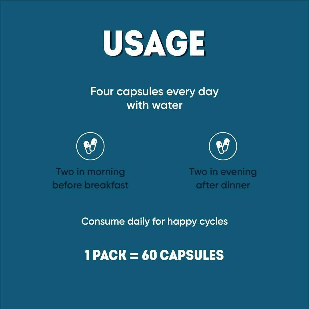 Aadar Good Period Women’s Health Capsules - Distacart