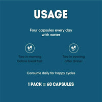 Thumbnail for Aadar Good Period Women’s Health Capsules - Distacart