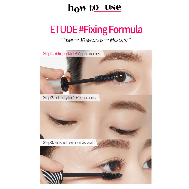 Etude House Dr. Mascara Fixer - 02 Black - Distacart