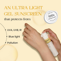 Thumbnail for SkinInspired Total Care Sunscreen Gel SPF 50+ - Distacart