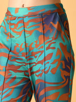 Thumbnail for Myshka Women's Multi Slim Fit Party Trouser - Distacart