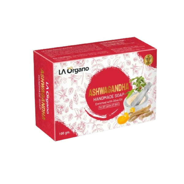 LA Organo Ashwgandha Handmade Natural Bath Soap - Distacart