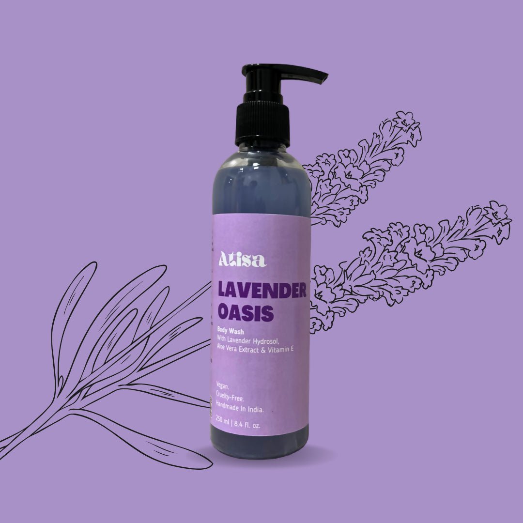 Atisa Lavender Oasis Body Wash - Distacart