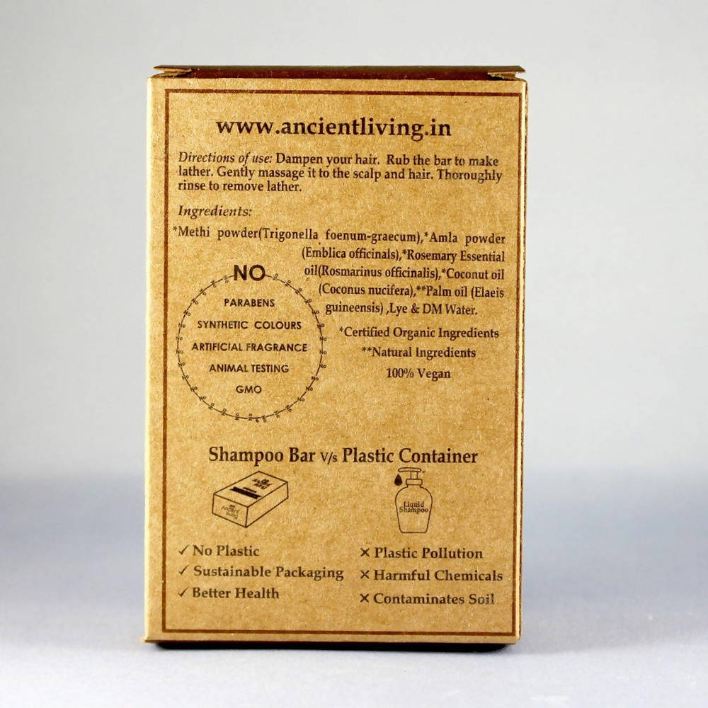 Ancient Living Methi & Amla Shampoo Bar benefits