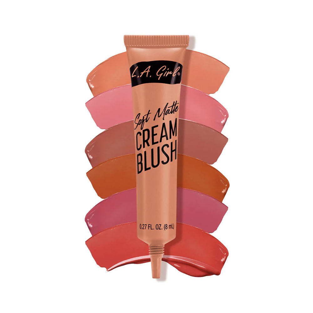 L.A. Girl Soft Matte Cream Blush - Blissful - Distacart