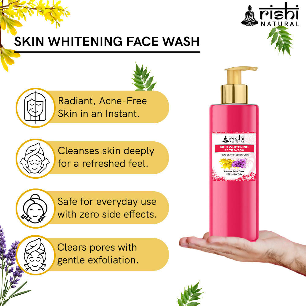 Copy of SKIN WHITENING FACE WASH BENEFITS IMAGE