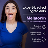 Thumbnail for Setu Melatonin 5mg Promotes Relaxation & Sleep Strips