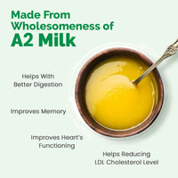 Thumbnail for Auric A2 Bilona Desi Cow Ghee - Pure Brijwasi Ghee - Bilona Curd Churned