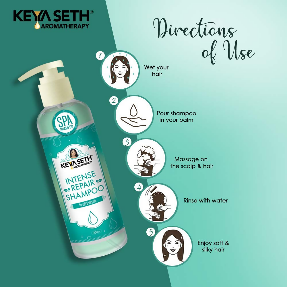 Keya Seth Aromatherapy Intense Repair Shampoo - Distacart