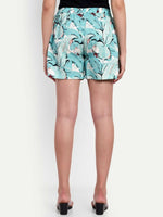Thumbnail for Alvano Printed Blue, Green Boxer Shorts, Night Shorts, Regular Shorts, Bermuda Shorts - Distacart