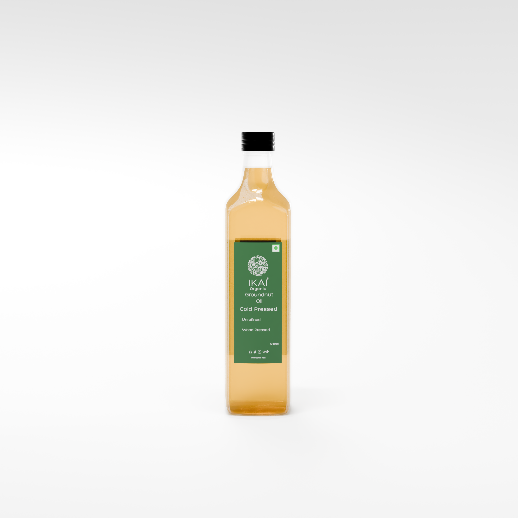 1 - Organic Groundnut Oil - 500ml