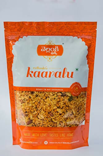Vellanki Foods Namkeen Combo Pack (250g Each) - Muruku, Chegodi, Vampoosa, Mixture - Distacart