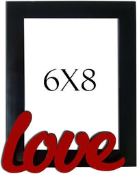 Thumbnail for Art Street - Love Table Photo Frame Red & Black For Valentine's Day Gift - Distacart